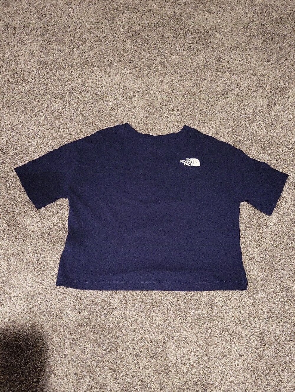 The North Face Navy Short Sleeve Logo Tee - Picture 2 of 2